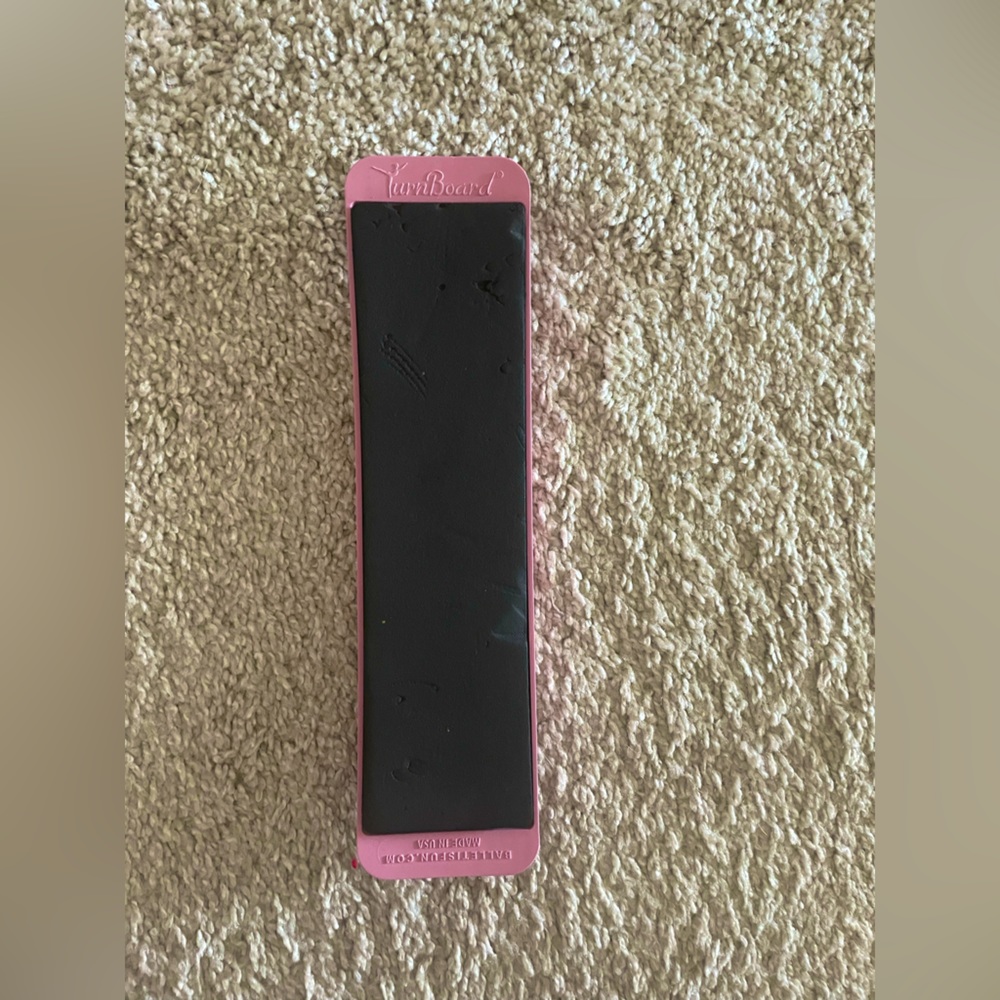 Turning board for dancers! Can be used on all flooring  except for carpet.